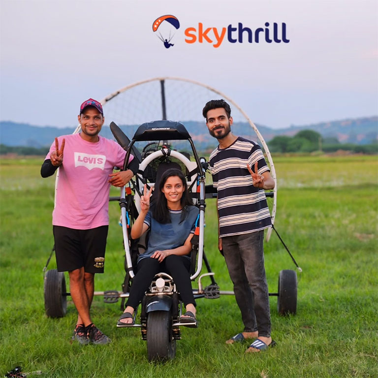 SkyThrill Paramotor Air Safari Gallery in Sohna Gurgaon Delhi NCR India